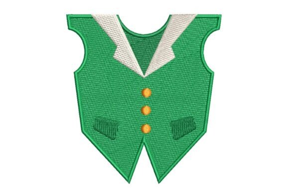 Green Leprechaun Vest Embroidery Design Review