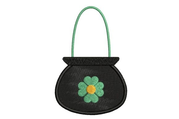 Pot of Gold with Shamrock Embroidery Review