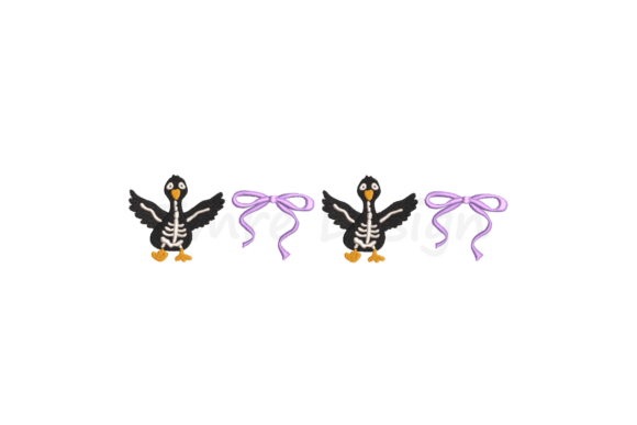 Review: Coquette Skeleton Gooses Embroidery