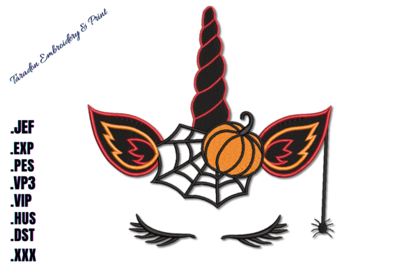 Review: Pumpkin Hexicorn Embroidery Design