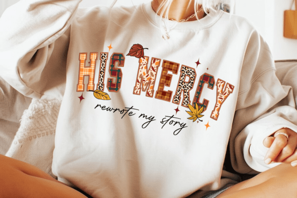 Reviewing Embroidery His Mercy Rewrote My Story for Merch